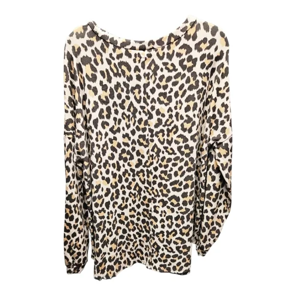Sew In Love Animal Print Top with Black and Tan 3x Fit 2x - Picture 3 of 3